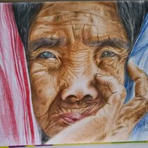 My project in Realistic Portrait with Coloured Pencils course . Traditional illustration, Fine Arts, Pencil Drawing, Drawing, Portrait Drawing, Realistic Drawing, and Artistic Drawing project by Mark Romaraog - 06.24.2021