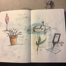 Mon projet du cours : L’art du sketching : transformez vos esquisses en œuvres d’art. Traditional illustration, Pencil Drawing, Drawing, and Sketchbook project by Marc Chibon - 06.24.2021