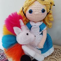 My project in Needle Felting: Unicornio y Panda mutantes - Primer intento, necesito practicar =). Artesanato, e Design de brinquedos projeto de carirombeta - 24.06.2021