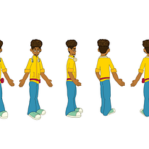 Meu projeto do curso: Design de personagens para animação com Photoshop. Animation, Character Design, and Character Animation project by Jessika Carvalho - 06.18.2021