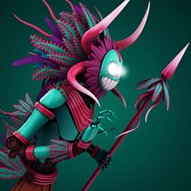 Meu projeto do curso: Modelagem de personagens no Maya. Un progetto di 3D e Modellazione 3D di thayrobmonteiro - 23.06.2021
