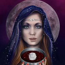 My project in Digital Fantasy Portraits with Photoshop course. Traditional illustration, Drawing, Digital Illustration, Portrait Drawing, Digital Drawing, and Digital Painting project by rachael - 06.25.2021