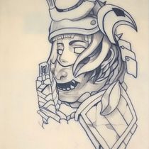 Mi Proyecto del curso: Tatuaje para principiantes. Un progetto di Design di tatuaggi di razorfx7 - 25.06.2021