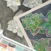 Mi Proyecto del curso: Creación de paletas de color con acuarela. Traditional illustration, Fine Arts, Painting, Watercolor Painting, and Color Theor project by Alba Berenguer - 06.25.2021