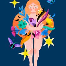 My project in Flat Illustration with Photoshop course. Traditional illustration, Digital Illustration, and Digital Painting project by Anastasia Puzhanova - 06.25.2021