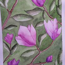 Mi Proyecto del curso: Técnicas de acuarela en negativo para ilustración botánica Ein Projekt aus dem Bereich Traditionelle Illustration, Aquarellmalerei und Botanische Illustration von Marga Delila - 26.06.2021