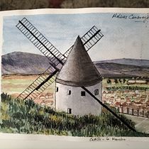 Mi Proyecto del curso: Cuaderno de viaje en acuarela. Traditional illustration, Watercolor Painting, Architectural Illustration, and Sketchbook project by bgaresse - 05.09.2022