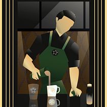 My project in Art Deco Style for Digital Illustration course. Traditional illustration, Fine Arts, Poster Design, and Digital Illustration project by yussef_official - 06.26.2021
