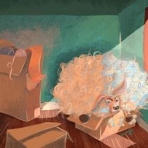 Mi Proyecto del curso: Principios de iluminación para pintura digital. Traditional illustration, Digital Illustration, and Digital Painting project by Susy - 06.27.2021