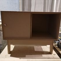Mi Proyecto del curso: Diseño y construcción de muebles para principiantes con madera mdf resiclada . Un progetto di Artigianato, Design e creazione di mobili, Interior design, DIY e Falegnameria  di Roberto Mundaca - 27.06.2021