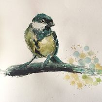 My project in Artistic Watercolor Techniques for Illustrating Birds course. Traditional illustration, Watercolor Painting, Realistic Drawing, and Naturalistic Illustration project by napiorka - 06.27.2021