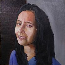 My project in  Realistic Oil Portraiture: Conveying Detail and Expression course. Fine Arts, Painting, and Oil Painting project by sudarsan - 06.27.2021