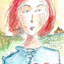 My project in Artistic Watercolor Sketching: Dare to Express Your Ideas course. Traditional illustration, Sketching, Creativit, Drawing, Watercolor Painting, and Sketchbook project by gailyasanders - 06.27.2021