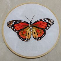 Meu projeto do curso: Técnicas de bordado realista. Traditional illustration, and Embroider project by Cris Kosch - 06.27.2021