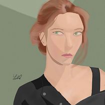 Mi Proyecto del curso: Principios de pintura digital para retratos. Un progetto di Pittura e Pittura digitale di Sith Srinoi - 28.06.2021