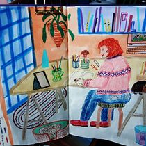 My project in Exploratory Sketchbook: Find Your Drawing Style course. Traditional illustration, Sketching, Creativit, Drawing, Watercolor Painting, Sketchbook, and Gouache Painting project by s.oconnor40 - 06.28.2021