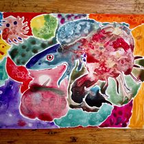 My project in Modern Watercolor Techniques course. Un progetto di Illustrazione tradizionale, Belle arti, Pittura e Pittura ad acquerello di anamariadolea84 - 28.06.2021