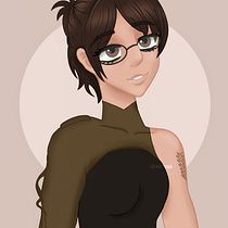 Mi Proyecto del curso: Retrato de personajes femeninos con Procreate. Projekt z dziedziny Trad, c, jna ilustracja, Ilustracja c, frowa, R, sunek c i frow użytkownika Xime Camacho - 27.06.2021