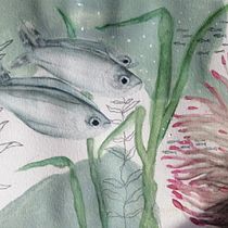 Proyecto del curso: Ilustración de universos marinos en acuarela. Un projet de Illustration traditionnelle, Peinture, Aquarelle et Illustration naturaliste de nogalina13 - 02.02.2023
