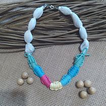 Colar Flor, inspirado nos modelos apresentados no curso. . Un projet de Création d'accessoires , et Artisanat de peramorim - 28.06.2021