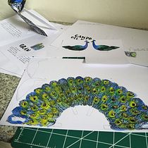Meu projeto do curso: *MADRI* Criação de livros pop-up . Projekt z dziedziny Craft, Grafika ed, torska, Papercraft,  Introligatorstwo, Kreat, wne zabaw i z dziećmi użytkownika Adriana Zanardi - 29.06.2021