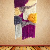 Mi Proyecto del curso: Introducción al latch hooking y locker hooking. Decoração de interiores, e Tecido projeto de Lilián Pernas - 14.12.2021