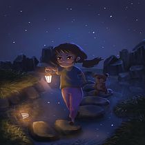 Meu projeto do curso: Princípios de iluminação para pintura digital. Traditional illustration, Digital Illustration, and Digital Painting project by Kamilla da Silva Veras - 06.29.2021