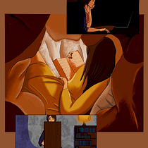 My project in Digital Illustration with Manga Influence course. Traditional illustration, Comic, Digital Illustration, Stor, telling, Narrative, and Manga project by Elaine - 06.29.2021