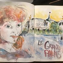 My project in Artistic Watercolor Sketching: Dare to Express Your Ideas course. Traditional illustration, Sketching, Creativit, Drawing, Watercolor Painting, and Sketchbook project by Jerie Artz - 06.28.2021