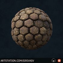 Mi Proyecto del curso: Introducción a la creación de texturas con Substance Designer. Un projet de 3D, Modélisation 3D , et Jeux vidéo de Saul Ivan Rivas Vega - 29.06.2021