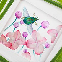 My project in Naturalist Illustrations with Watercolors: Drawing and Composition course. Traditional illustration, Drawing, Watercolor Painting, and Naturalistic Illustration project by lucie_maisonneuve - 06.30.2021