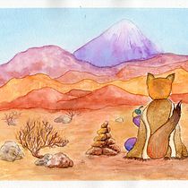 Mi Proyecto del curso: Ilustración en acuarela con influencia japonesa . % barbaracarey_ tarafından hazırlanan Geleneksel illüstras, on, Çizim, Sulubo, Ve a Resim projesi - 06.30.2021