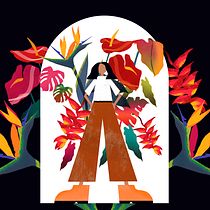 Meu projeto do curso: Ilustração flat com Photoshop. Traditional illustration, Digital Illustration, and Digital Painting project by Lucas Machado - 07.01.2021