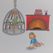 Meu projeto do curso: Introdução à ilustração infantil. Traditional illustration, Fine Arts, Painting, Pencil Drawing, Drawing, Watercolor Painting, Children's Illustration, and Narrative project by carolbinicosta - 07.01.2021