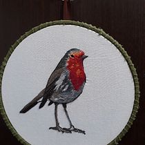 Meu projeto do curso: Pintar com linha: técnicas de ilustração têxtil. Ilustração tradicional, e Bordado projeto de Fernanda Ferreira - 04.06.2020