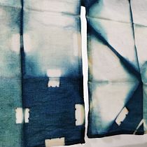 Shibori Teñido con Pigmentos Naturales. Artesanato, Design de moda, DIY, e Tingimento têxtil projeto de Jazmín Yael Reyes Espinosa - 27.06.2021