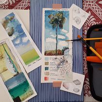 Il mio progetto del corso: Diario di viaggio ad acquerello_Alì Ara. Een project van Traditionele illustratie, Aquarelschilderen, Architecturale illustratie, Sketchbook, Tekening met potlood y Tekening van Alì Ara Cadeddu - 01.07.2021