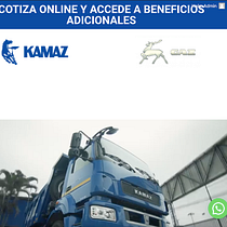 Mi Proyecto del curso: Creación de una web profesional para Kamaz & GAZelle. Een project van UX / UI, IT, Webdesign y  Webdevelopment van John Alejandro Olortegui Medrano - 01.07.2021