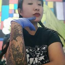 Mi Proyecto del curso: Tatuaje para principiantes. Tattoo Design project by Sarah Chang - 07.01.2021