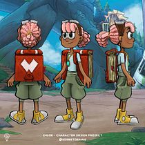 Character Design for Animation - by Sorbet Draws. Animation, Character Design, and Character Animation project by Sorbet Draws - 07.01.2021