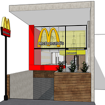 Mi Proyecto del curso: Creación de proyectos de interiorismo con SketchUp Ein Projekt aus dem Bereich Innenarchitektur, Innendesign, 3-D-Modellierung, 3-D-Design, Innenarchitektur und Design von kgdom875 - 02.07.2021