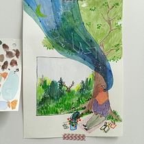 My project in Exploratory Sketchbook: Find Your Drawing Style course. Traditional illustration, Sketching, Creativit, Drawing, Watercolor Painting, Sketchbook, and Gouache Painting project by Hanna - 07.01.2021