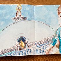 My project in Artistic Watercolor Sketching: Dare to Express Your Ideas course. Traditional illustration, Sketching, Creativit, Drawing, Watercolor Painting, and Sketchbook project by juliekumble - 07.02.2021