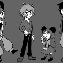 Mi Proyecto del curso: Diseño de personajes retro para animación. Animation, 2D Animation, and 3D Character Design project by Anirak Acosta - 07.02.2021