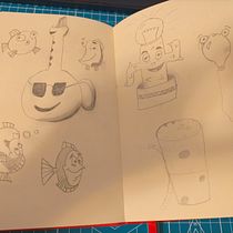 Mon projet du cours : Techniques d’illustration pour débloquer votre créativité. Design, Traditional illustration, Fine Arts, Painting, Creativit, Creating with Kids, and Sketchbook project by Alexandre SCHOHN - 07.03.2021