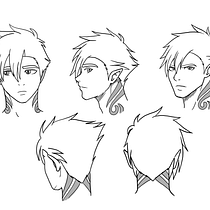 My original character project in Creation of Manga Characters course. Traditional illustration, Character Design, Comic, and Manga project by Elissa Bonavia - 07.02.2021