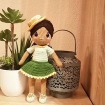 Mi Proyecto del curso: Amigurumi: diseño de ropa, pelo y complementos. Un progetto di Artigianato, Design di giocattoli, Fiber Art e Uncinetto di mariangelesvg_madv - 03.07.2021