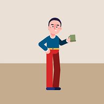 My project in Animation and Design of Characters in After Effects course. Een project van Motion Graphics, Animatie, Ontwerp van personages, Karakteranimatie y 2D-animatie van EL BOUNI OTHMAN - 03.07.2021