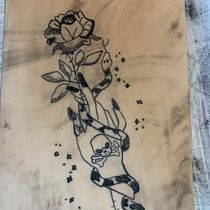 My project in Tattoo for Beginners course. Tattoo Design project by Rogue Lucas - 07.03.2021