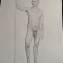 Mi Proyecto del curso: Dibujo realista de la figura humana. Traditional illustration, Fine Arts, Sketching, Pencil Drawing, Drawing, Realistic Drawing, and Figure Drawing project by vergaramonica8 - 07.01.2021